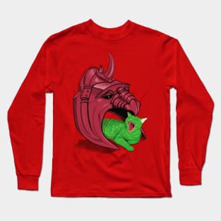 Cringer became the Mighty Battle Cat...oh wait. Long Sleeve T-Shirt